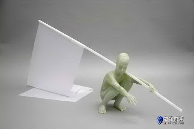 波兰艺术家有冲击性的雕塑（组图）