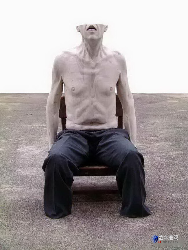 波兰艺术家有冲击性的雕塑（组图）