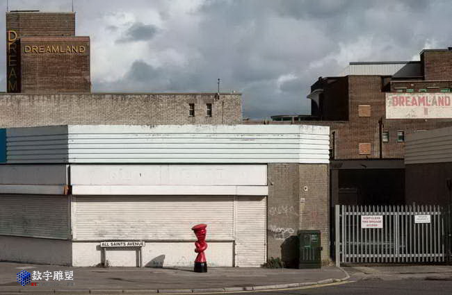 英国alex chinneck超现实主义雕塑