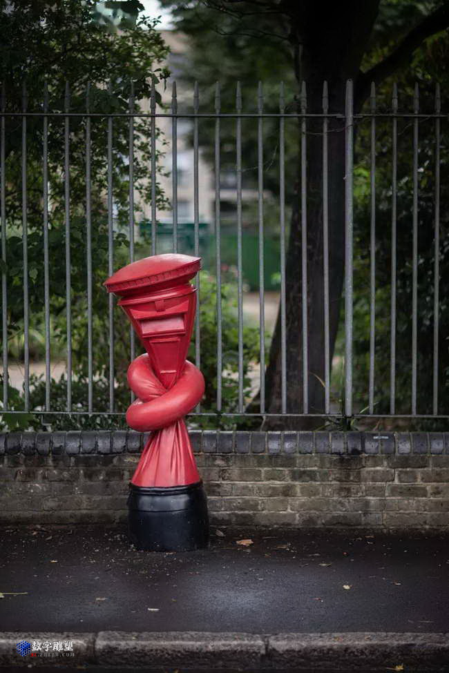 英国alex chinneck超现实主义雕塑