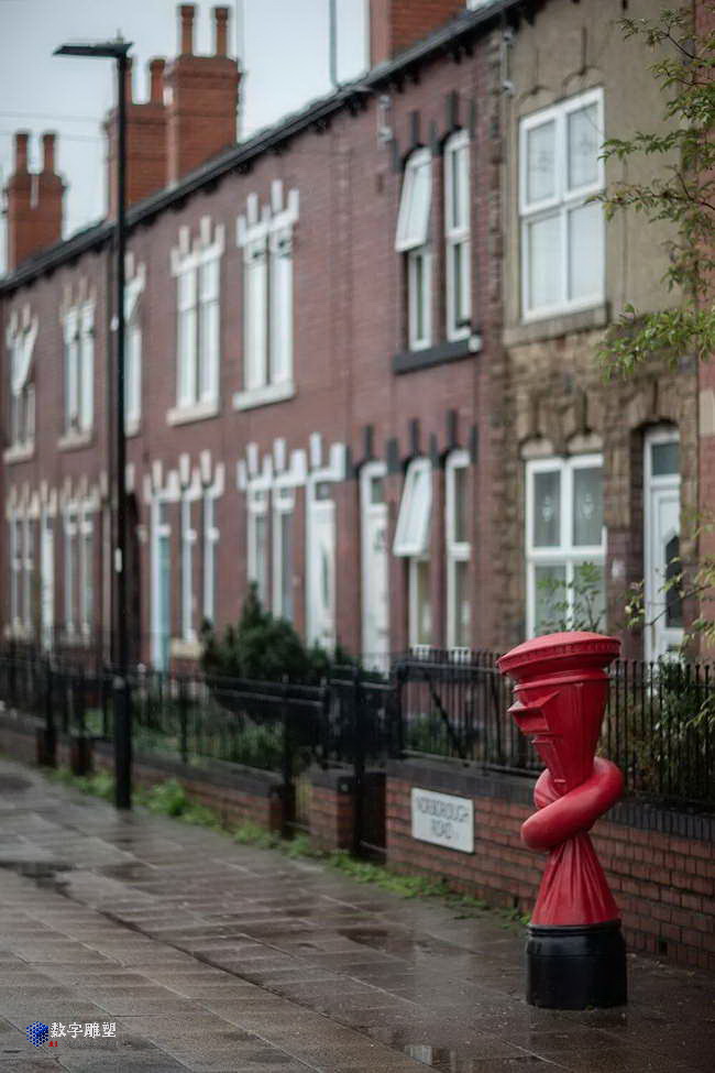 英国alex chinneck超现实主义雕塑