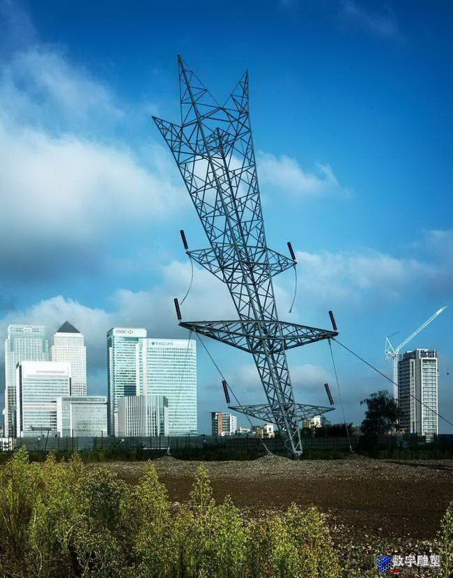 英国alex chinneck超现实主义雕塑