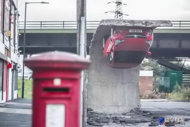 英国alex chinneck超现实主义雕塑