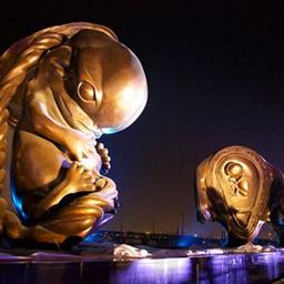 达米安·赫斯特的胎儿在卡塔尔