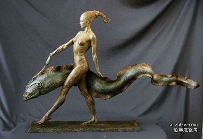 美国手办雕塑家马克·纽曼的作品