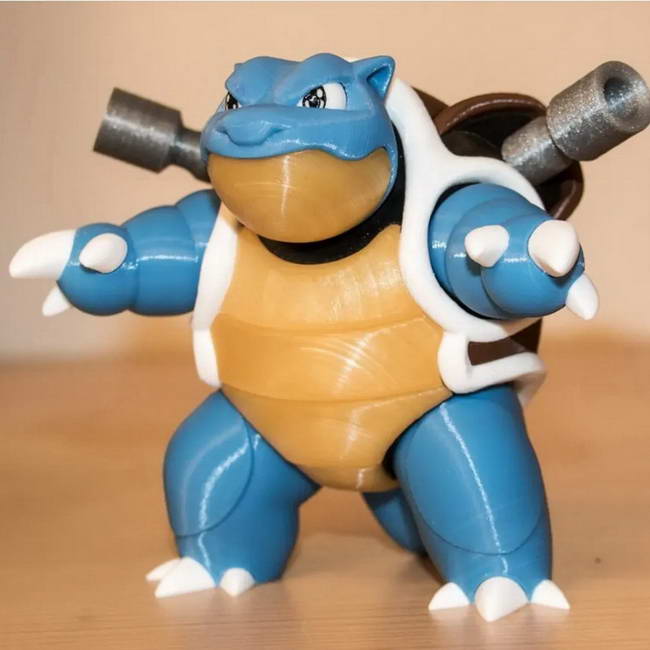 超级水箭龟3D模型