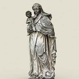 圣母与圣子雕像